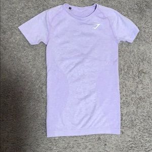 Gymshark Lavender Workout Top